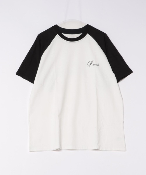 DIAVEL(ディアベル)の「ラグラン配色ビッグシルエットプリント半袖Tシャツ/オーバーサイズTシャツ(Tシャツ/カットソー・レディース・グレー/ホワイト/レッド・M)」の12枚目の写真