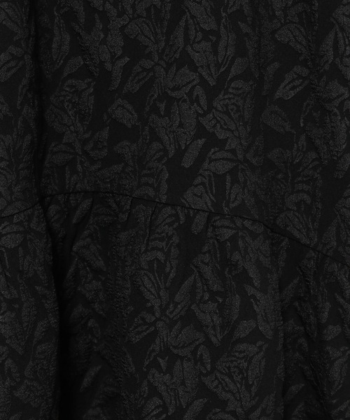 mysty woman（ミスティウーマン）の「フラワージャガードキャミワンピース　135300（ワンピース・レディース・オフホワイト/ブラック/グリーン・FREE）」の16枚目の写真