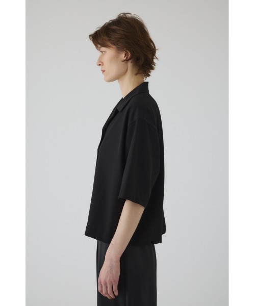 RIM.ARK | Open collar half sleeve SH (SHIRTS & BLOUSES