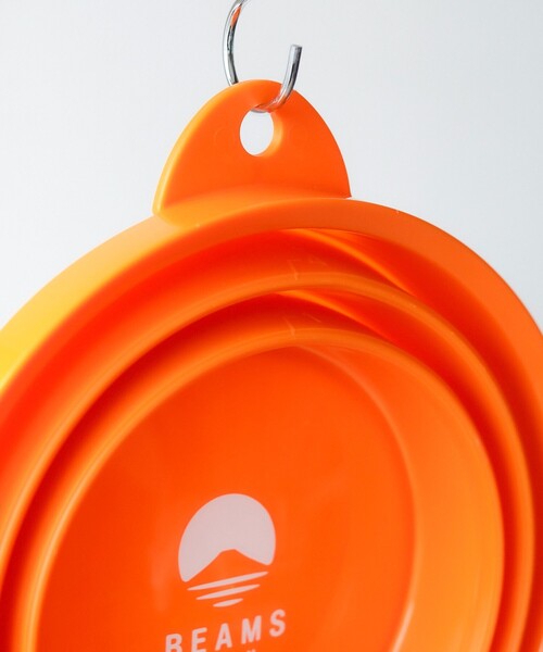BEAMS JAPAN（ビームス　ジャパン）の「ISETO / 別注 折りたたみ バケツ（ランドリーグッズ・メンズ・ブルー/オレンジ・ONE SIZE）」の3枚目の写真
