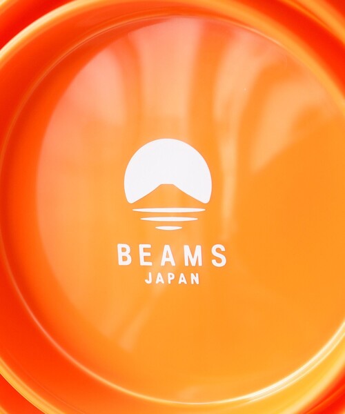 BEAMS JAPAN（ビームス　ジャパン）の「ISETO / 別注 折りたたみ バケツ（ランドリーグッズ・メンズ・ブルー/オレンジ・ONE SIZE）」の5枚目の写真