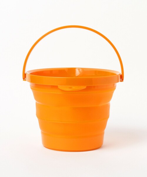 BEAMS JAPAN（ビームス　ジャパン）の「ISETO / 別注 折りたたみ バケツ（ランドリーグッズ・メンズ・ブルー/オレンジ・ONE SIZE）」の13枚目の写真