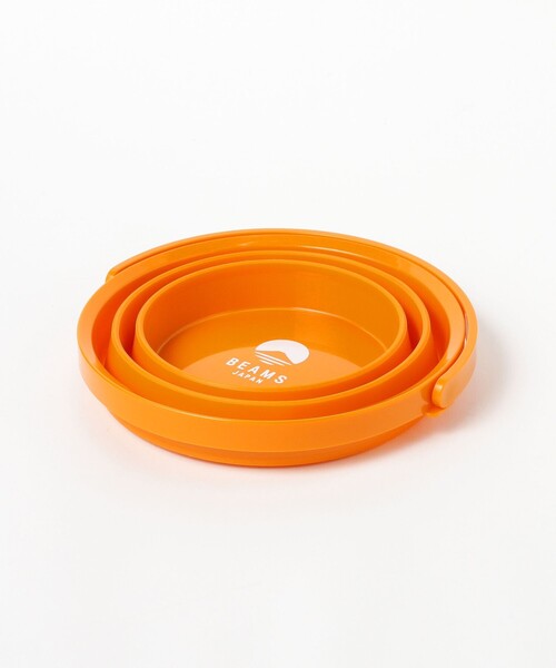 BEAMS JAPAN（ビームス　ジャパン）の「ISETO / 別注 折りたたみ バケツ（ランドリーグッズ・メンズ・ブルー/オレンジ・ONE SIZE）」の15枚目の写真