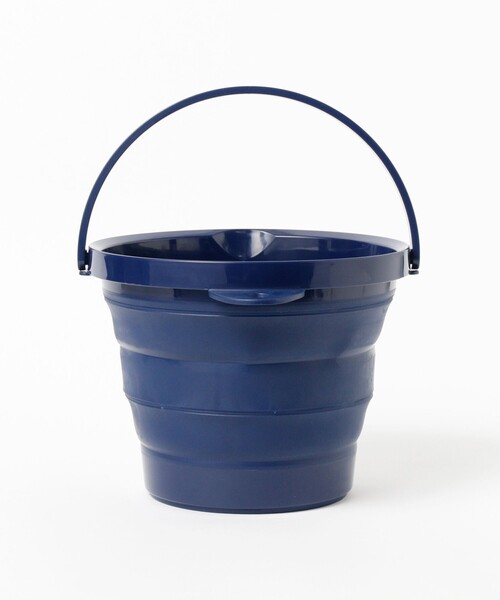 BEAMS JAPAN（ビームス　ジャパン）の「ISETO / 別注 折りたたみ バケツ（ランドリーグッズ・メンズ・ブルー/オレンジ・ONE SIZE）」の18枚目の写真