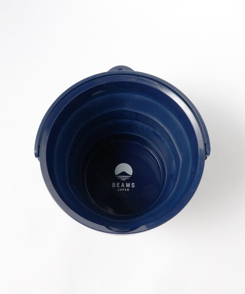 BEAMS JAPAN（ビームス　ジャパン）の「ISETO / 別注 折りたたみ バケツ（ランドリーグッズ・メンズ・ブルー/オレンジ・ONE SIZE）」の19枚目の写真