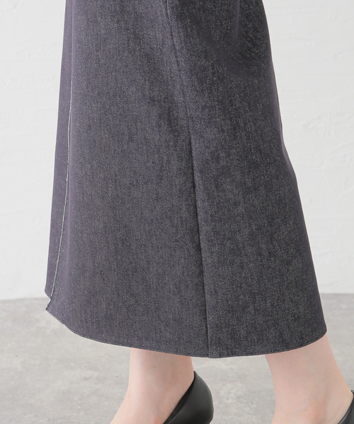 plage（プラージュ）の「RIAM ストレッチデニムスカート（デニムスカート・レディース・ネイビー・38/36/34）」の10枚目の写真