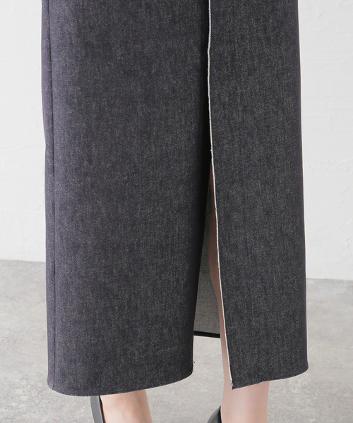 plage（プラージュ）の「RIAM ストレッチデニムスカート（デニムスカート・レディース・ネイビー・38/36/34）」の11枚目の写真