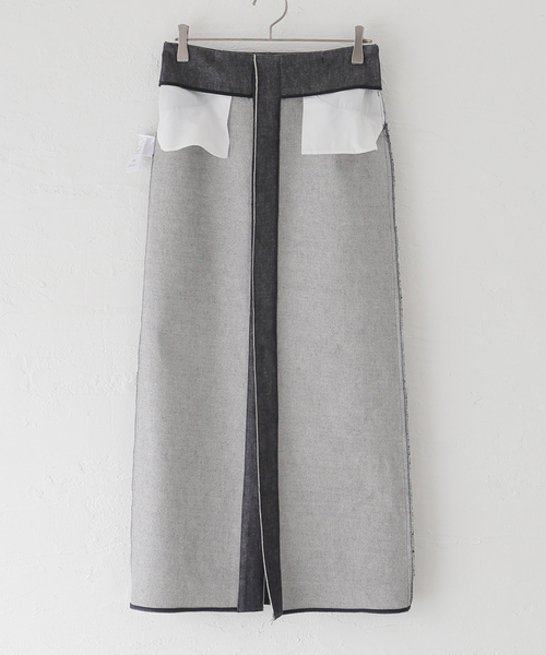 plage（プラージュ）の「RIAM ストレッチデニムスカート（デニムスカート・レディース・ネイビー・38/36/34）」の14枚目の写真