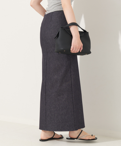 plage（プラージュ）の「RIAM ストレッチデニムスカート（デニムスカート・レディース・ネイビー・38/36/34）」の22枚目の写真