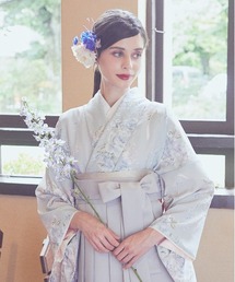 Maison de FLEUR | FLEURブーケ 袴(ブルー)(着物)