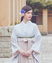Maison de FLEUR（メゾンドフルール）の「FLEURブーケ 袴(ブルー 
