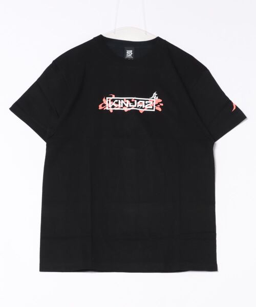 NO WAY(ノーウェイ)の「/KINJAZ/Graphic T(Tシャツ/カットソー・メンズ・ブラック/ホワイト・LARGE/MEDIUM)」の1枚目の写真