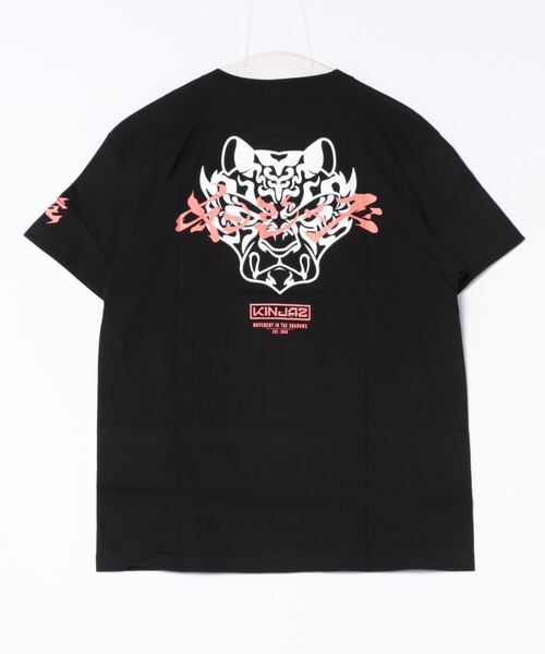 NO WAY(ノーウェイ)の「/KINJAZ/Graphic T(Tシャツ/カットソー・メンズ・ブラック/ホワイト・LARGE/MEDIUM)」の4枚目の写真
