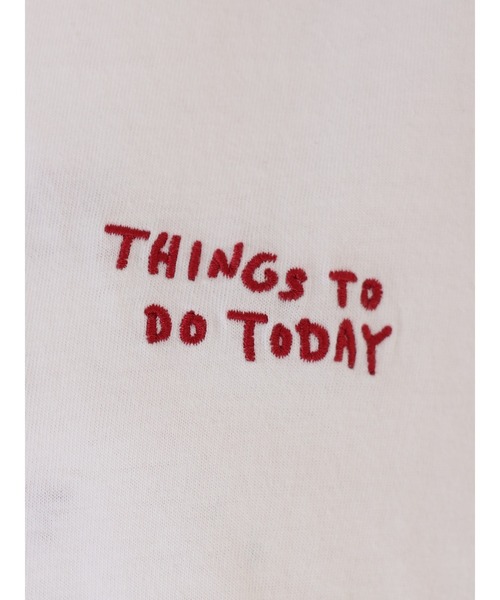 Ungrid（アングリッド）の「カラーエンブロイダリータンクトップ（Tシャツ/カットソー・レディース・ブラウン/オレンジ/パープル/オフホワイト・FREE）」の17枚目の写真