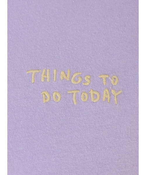 Ungrid（アングリッド）の「カラーエンブロイダリータンクトップ（Tシャツ/カットソー・レディース・ブラウン/オレンジ/パープル/オフホワイト・FREE）」の5枚目の写真