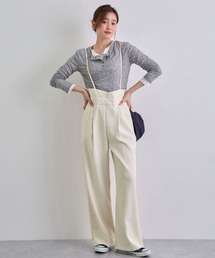 サロペット/オーバーオール（ホワイト/白色系）ファッション通販