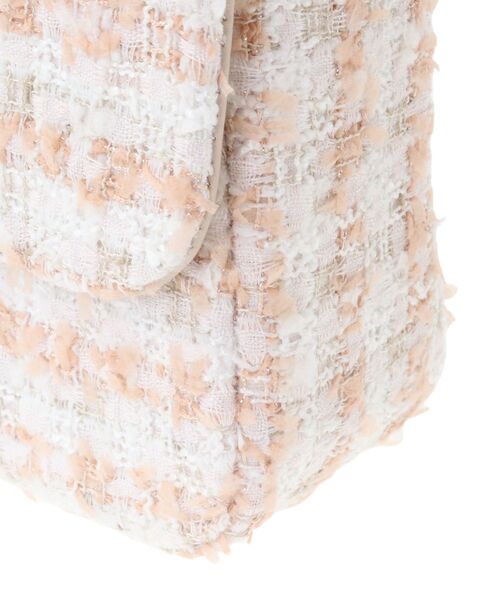 Maison de FLEUR（メゾンドフルール）の「ツイードミニポシェット（ショルダーバッグ・レディース・ベージュ・FREE）」の10枚目の写真