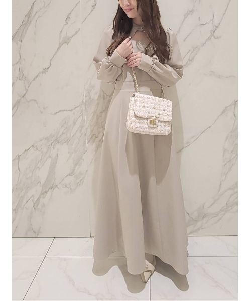 Maison de FLEUR（メゾンドフルール）の「ツイードミニポシェット（ショルダーバッグ・レディース・ベージュ・FREE）」の12枚目の写真