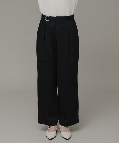 URBAN RESEARCH Sonny Label(アーバンリサーチサニーレーベル)の「ラップタックパンツ(その他パンツ・レディース・ベージュ/ネイビー/ブラック・FREE)」の22枚目の写真