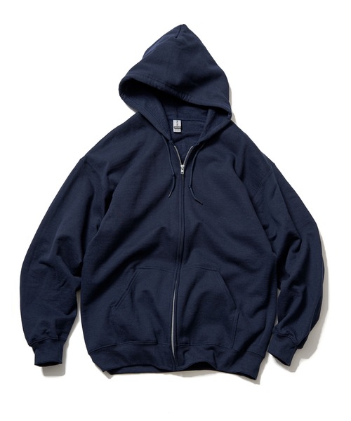 GILDAN（ギルダン）の「【GILDAN/ギルダン】8.0oz USA ヘビーブレンドZIPパーカー（パーカー・メンズ・ブラック/グレー/ホワイト/ダークブラウン/ロイヤルブルー/ネイビー/レッド/マルーン・M/L/LL）」の5枚目の写真