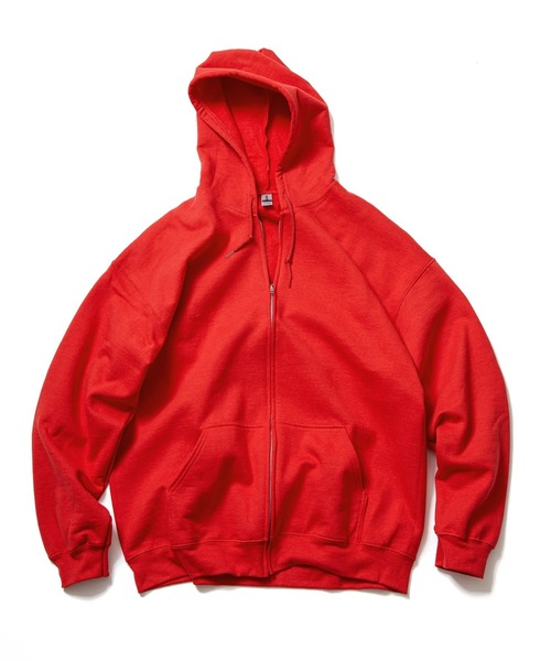 GILDAN（ギルダン）の「【GILDAN/ギルダン】8.0oz USA ヘビーブレンドZIPパーカー（パーカー・メンズ・ブラック/グレー/ホワイト/ダークブラウン/ロイヤルブルー/ネイビー/レッド/マルーン・M/L/LL）」の7枚目の写真