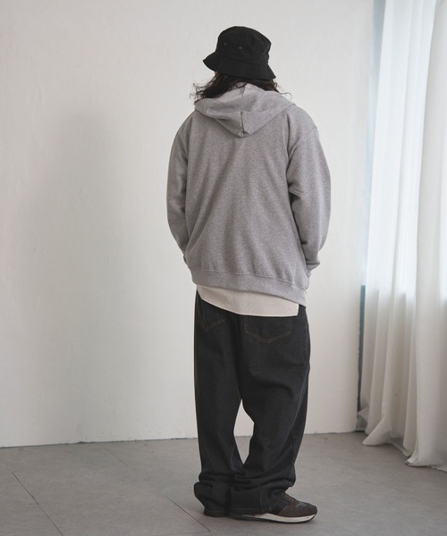 GILDAN（ギルダン）の「【GILDAN/ギルダン】8.0oz USA ヘビーブレンドZIPパーカー（パーカー・メンズ・ブラック/グレー/ホワイト/ダークブラウン/ロイヤルブルー/ネイビー/レッド/マルーン・M/L/LL）」の13枚目の写真