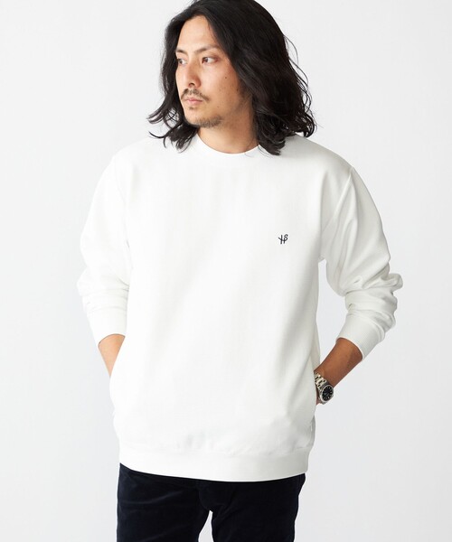 SHIPS(シップス)の「【WEB限定】SHIPS: ワンポイント ロゴ リップル ロングスリーブ Tシャツ (ロンT)(Tシャツ/カットソー・メンズ・オリーブ/ロイヤルブルー/ネイビー/オフホワイト・X-LARGE/LARGE/MEDIUM/SMALL)」の13枚目の写真