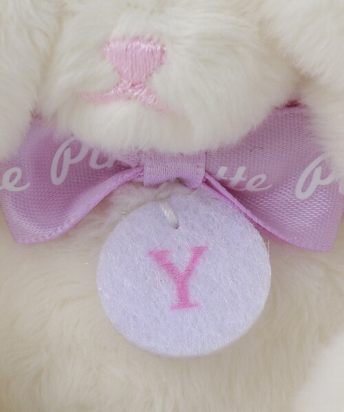 セール】【イニシャル】うさぎぬいぐるみチャーム（キーケース/キー