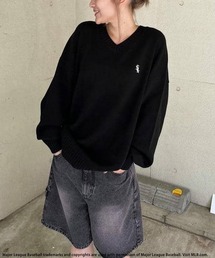 BACK TO THE FIELD | 【MLB】プルオーバーニットトップス(ニット/セーター)