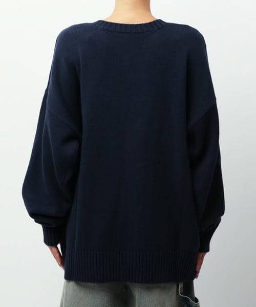 BACK TO THE FIELD（バック トゥー ザ フィールド）の「【MLB】プルオーバーニットトップス（ニット/セーター・レディース・グレー/ブラック/ネイビー・FREE）」の21枚目の写真