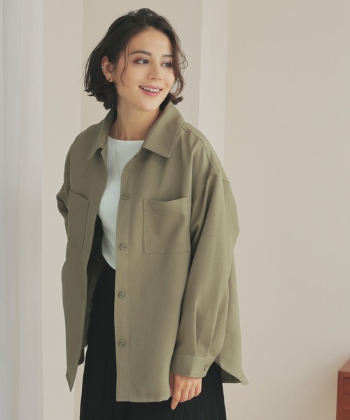 両ポケット付シャツ（シャツ/ブラウス）｜GLACIER lusso（グラシア
