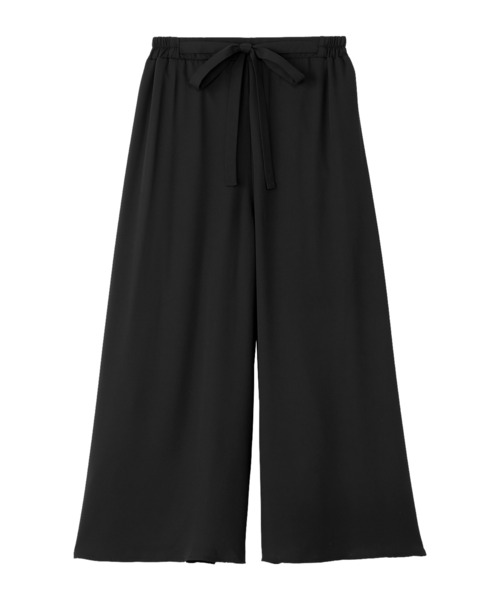 alotta（アロッタ）の「あったか裏地付ふんわりワイドパンツ（その他パンツ・レディース・ネイビー/スモークピンク/ライトオレンジ系/ブラック・M/LL/L/3L）」の10枚目の写真