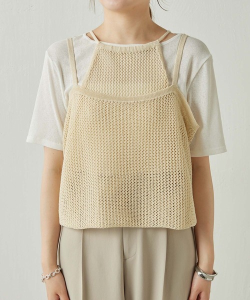 enrica（エンリカ）の「enrica/ニットキャミ（ニット/セーター）」 - WEAR