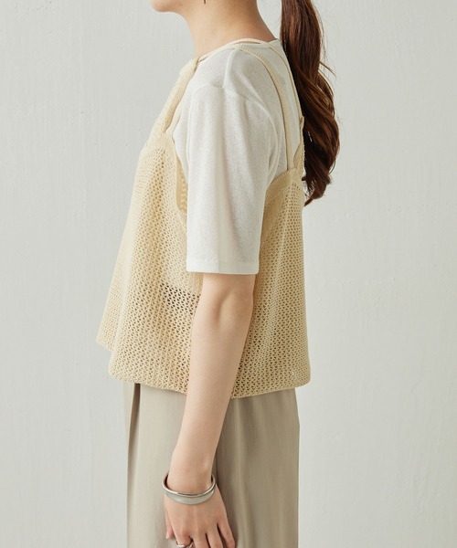 enrica（エンリカ）の「enrica/ニットキャミ（ニット/セーター）」 - WEAR