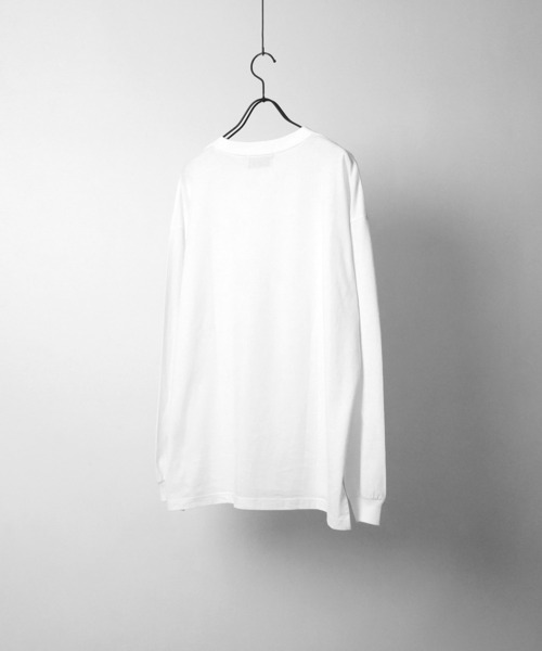 Confirm(コンファーム)の「ベーシック クルーネック コットンロンT(Tシャツ/カットソー・メンズ・ホワイト/ブラック・M/L)」の15枚目の写真