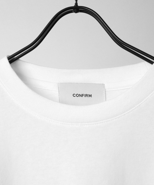 Confirm(コンファーム)の「ベーシック クルーネック コットンロンT(Tシャツ/カットソー・メンズ・ホワイト/ブラック・M/L)」の18枚目の写真