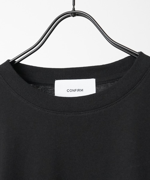 Confirm(コンファーム)の「ベーシック クルーネック コットンロンT(Tシャツ/カットソー・メンズ・ホワイト/ブラック・M/L)」の21枚目の写真
