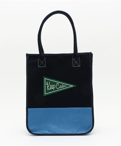 LBC(エルビーシー)の「ブロヴァーブトート (トートバッグ・レディース・ネイビー/ベージュ/グリーン・ONE SIZE)」の1枚目の写真