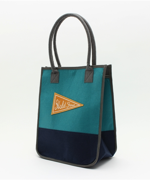 LBC(エルビーシー)の「ブロヴァーブトート (トートバッグ・レディース・ネイビー/ベージュ/グリーン・ONE SIZE)」の4枚目の写真