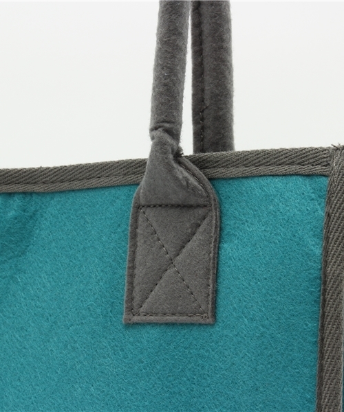 LBC(エルビーシー)の「ブロヴァーブトート (トートバッグ・レディース・ネイビー/ベージュ/グリーン・ONE SIZE)」の6枚目の写真