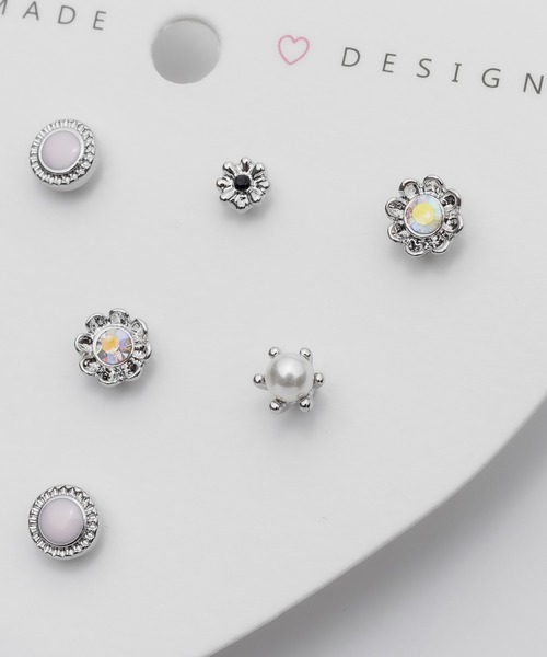 セール】ピアス 4セット / pierce 4 set（ピアス（両耳用