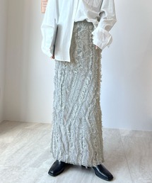 Futier land | MIXフリンジスカート(スカート)