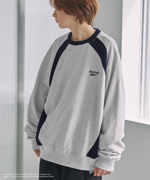 Reebok(リーボック)の「【Reebok別注】サイドパネル切替裏毛スウェット(スウェット・メンズ・アッシュグレー/ネイビー/ブラック・M/L/S)」の21枚目の写真