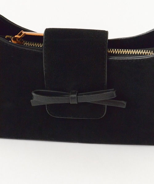 ROOPTOKYO（ループトウキョウ）の「フェイクスエード ミニショルダーバッグ ワンハンドルバッグ（ショルダーバッグ・レディース・ブラウン/ブラック・FREE）」の11枚目の写真