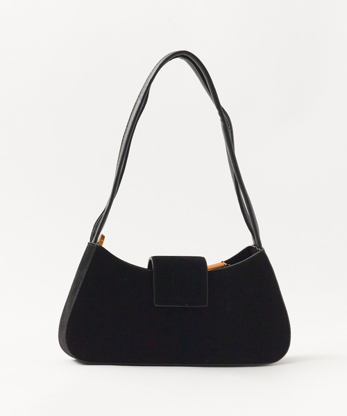 ROOPTOKYO（ループトウキョウ）の「フェイクスエード ミニショルダーバッグ ワンハンドルバッグ（ショルダーバッグ・レディース・ブラウン/ブラック・FREE）」の13枚目の写真