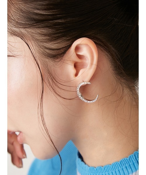 LILY BROWN（リリーブラウン）の「星座モチーフピアス（ピアス（両耳用）・レディース・A/C/D/B・FREE）」の2枚目の写真