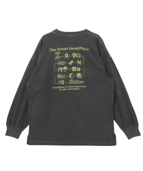 MEDM 長袖 Tシャツ 88rising愛用 ロゴ プリント 男女兼用 MR.ENJOY DA MONEY 】 MEDM ロゴ刺繍 長袖 Tシャツ UNISEX