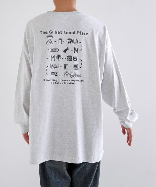 MEDM 長袖 Tシャツ ロゴ プリント 大人気 秋作 全6色 男女兼用 ANME tシャツ Earnestロゴプリント長袖Tシャツ レディース