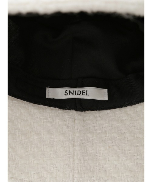 SNIDEL（スナイデル）の「バリエバケットハット（ハット・レディース・キャメル/アイボリー/その他・FREE）」の13枚目の写真