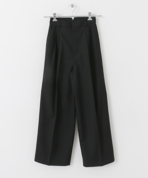 KBF（ケイビーエフ）の「『2サイズ展開』タックストレートスラックス（その他パンツ・レディース・ブラック/グレー系その他/ブラウン・36/38）」の13枚目の写真